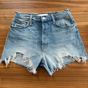 Anthropologie-Mother Denim Shorts